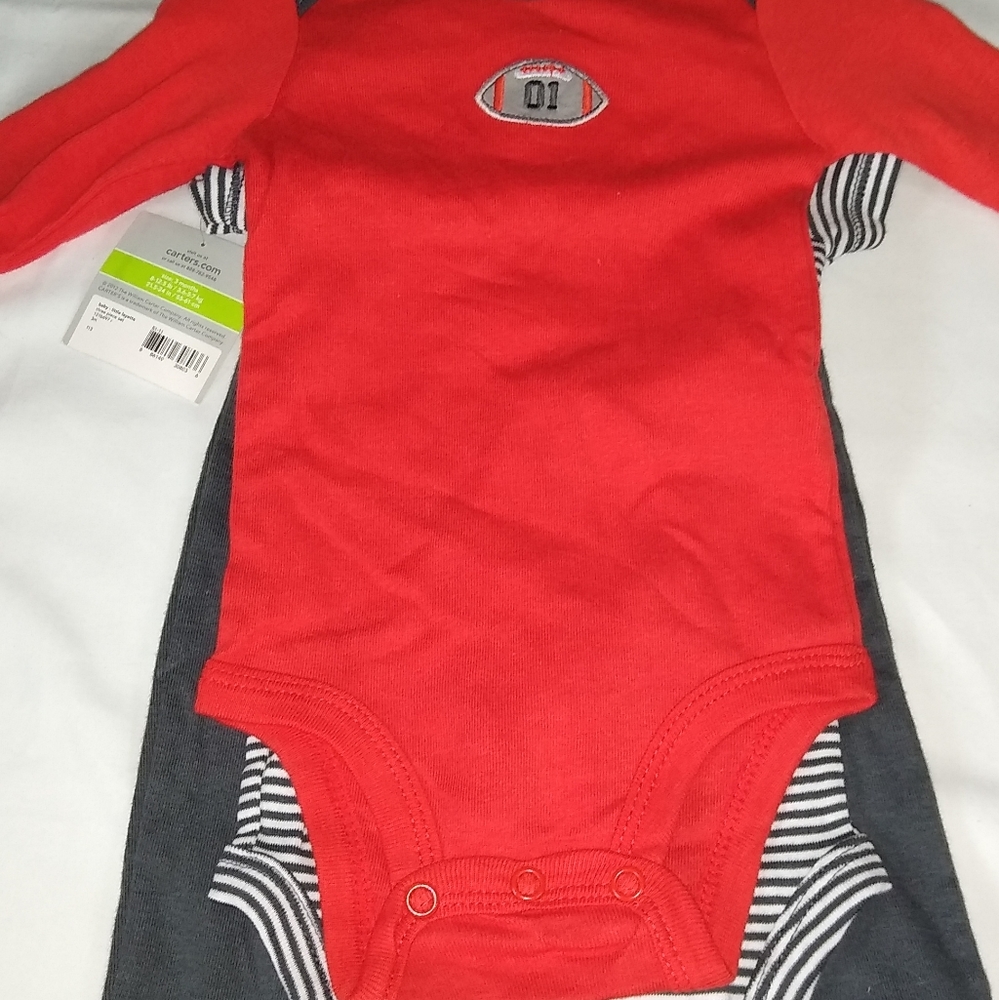 3/25 NWT, Carter, 3pc set, size 3 months